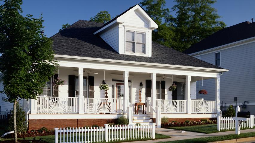 Front view of a well-maintained home, representing homeowners insurance protection and peace of mind.